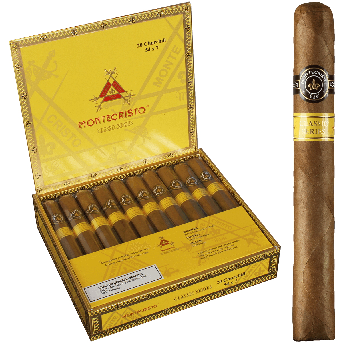 Montecristo Classic Collection Churchill Cigars