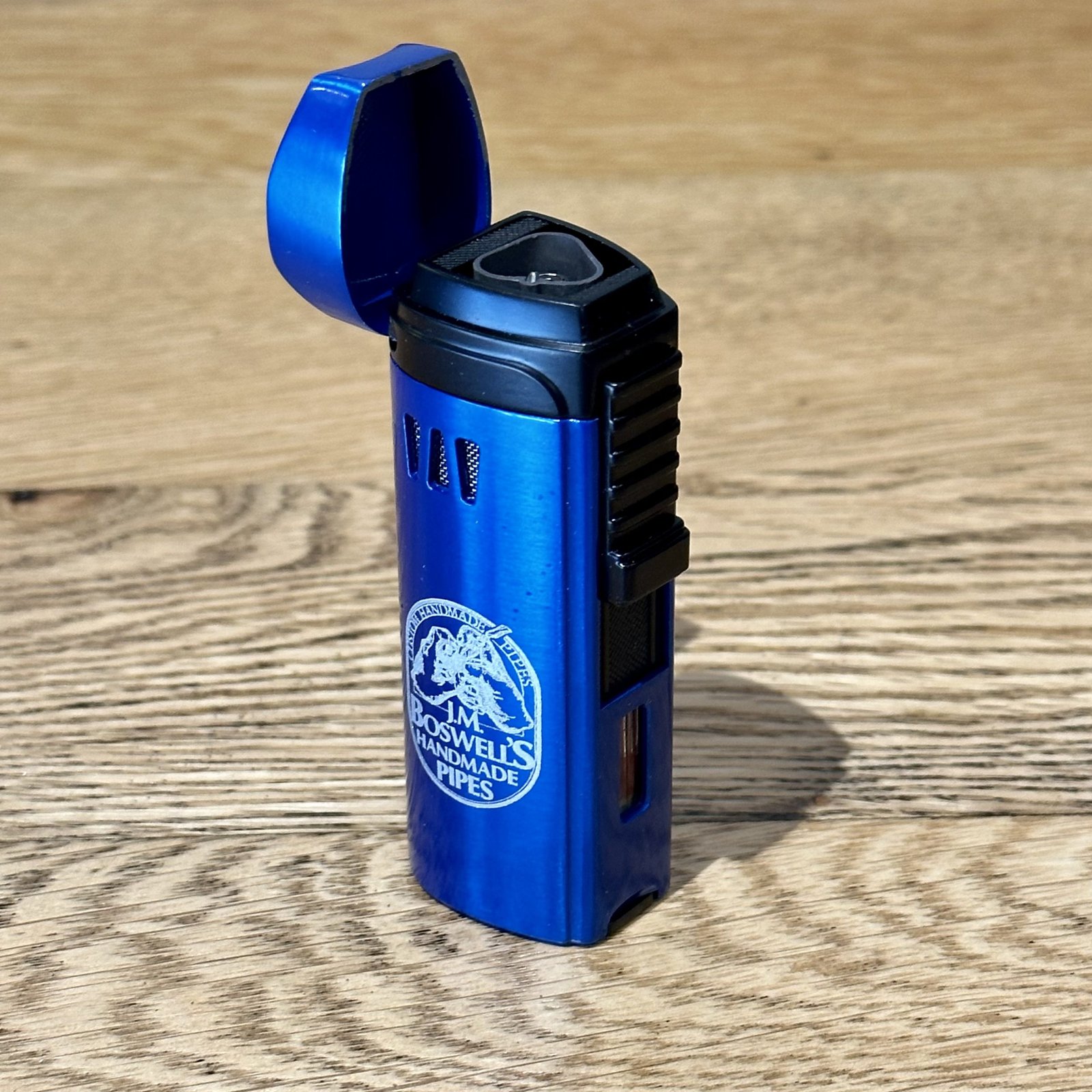 Visol Denali Triple Torch Cigar Lighter with Boswell Pipes Logo - Image 2