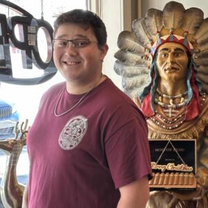 Boswell’s Pipes and Cigars Custom Logo T-Shirt Burgundy