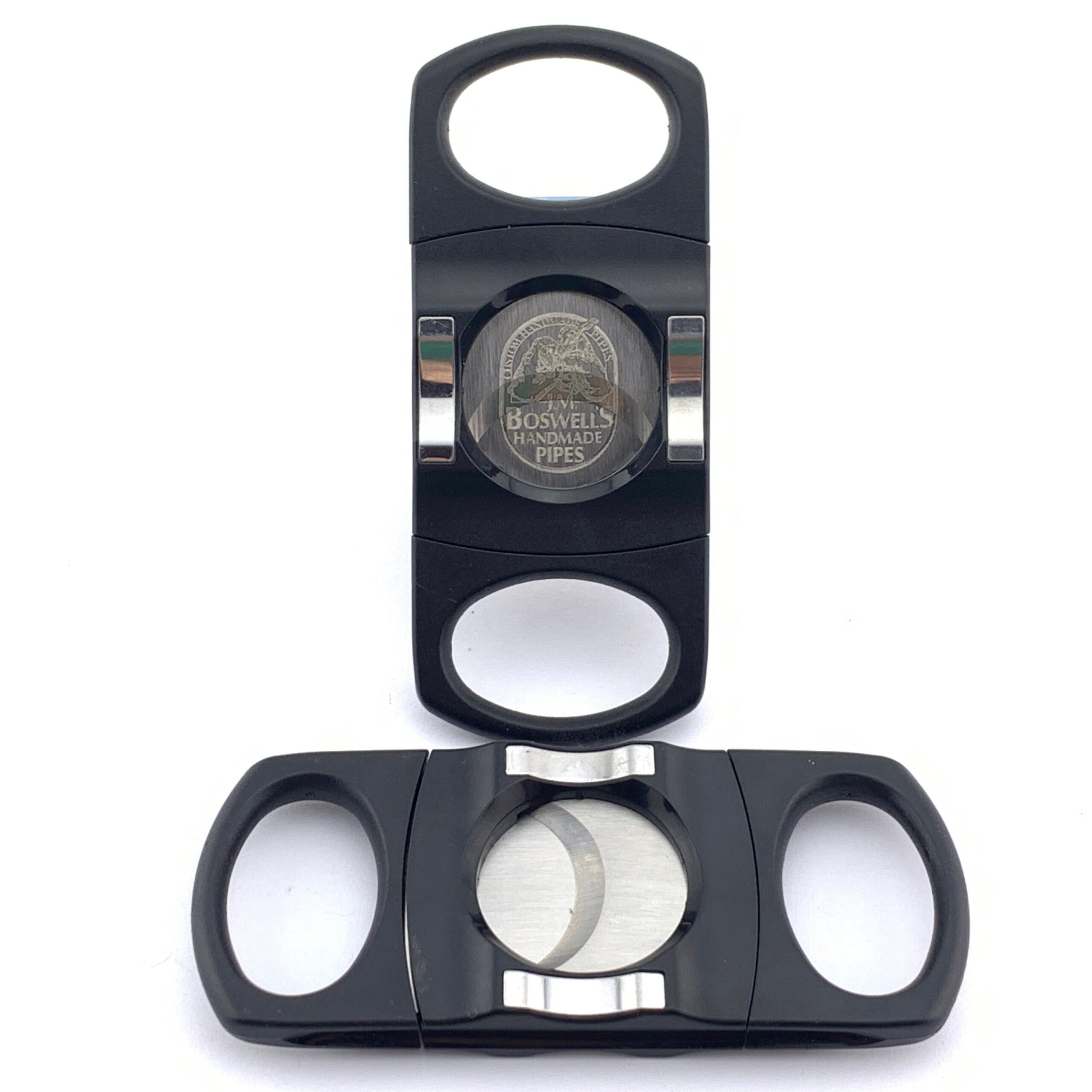 Boswell Logo Guillotine Cigar Cutter with Built-in Cigar Rest - Image 2