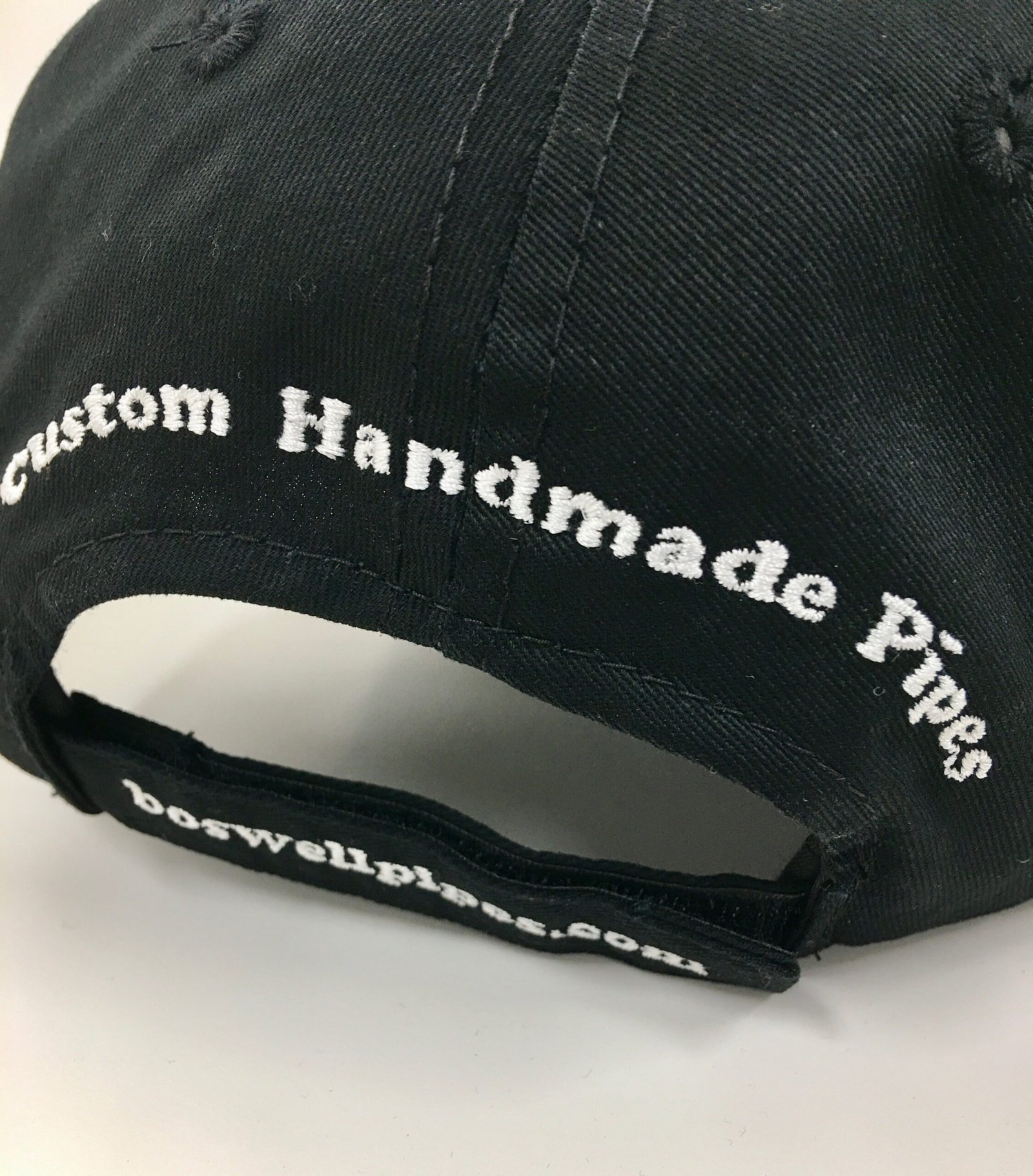 Boswell’s Pipes and Cigars Custom Hat Velcro Strap Black - Image 10