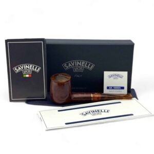 Savinelli Pipe: Tortuga Smooth (106) (6mm) Straight billiard