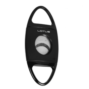 Lotus Jaws Serrated 58-Ring Gauge Cigar Cutter Glossy Black