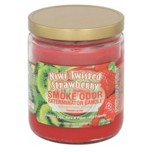 Smoke Odor Exterminator Candle Kiwi Twisted Strawberry 13oz
