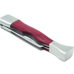 Hefty 3 in 1 Tamper, Reamer & Pick tool set Made of Stainless Steel and Rosewood.