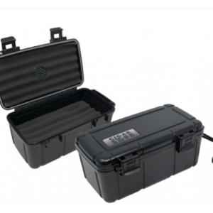 Cigar Safe Travel Humidor, Holds 15 Cigars