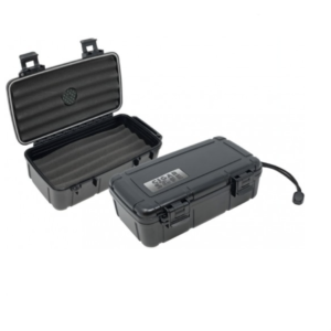 Cigar Safe Travel Humidor, Holds 10 Cigars