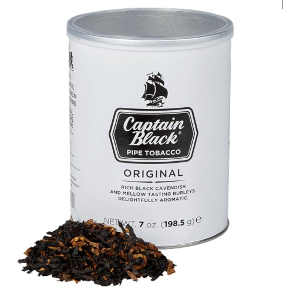 Captain Black White Can 7oz Original
