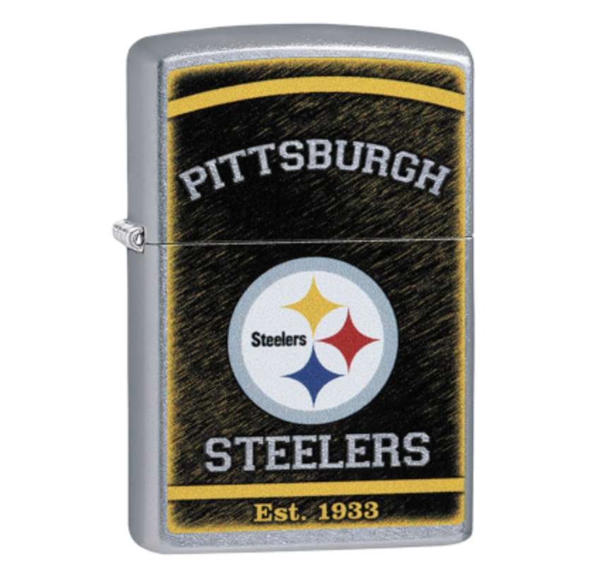 Zippo NFL Pittsburgh Steelers Street Chrome