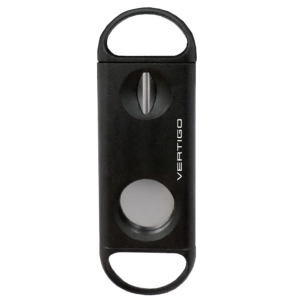 Vertigo Cigar Cutter 2 in 1 V-Cut and Guillotine Cut Black