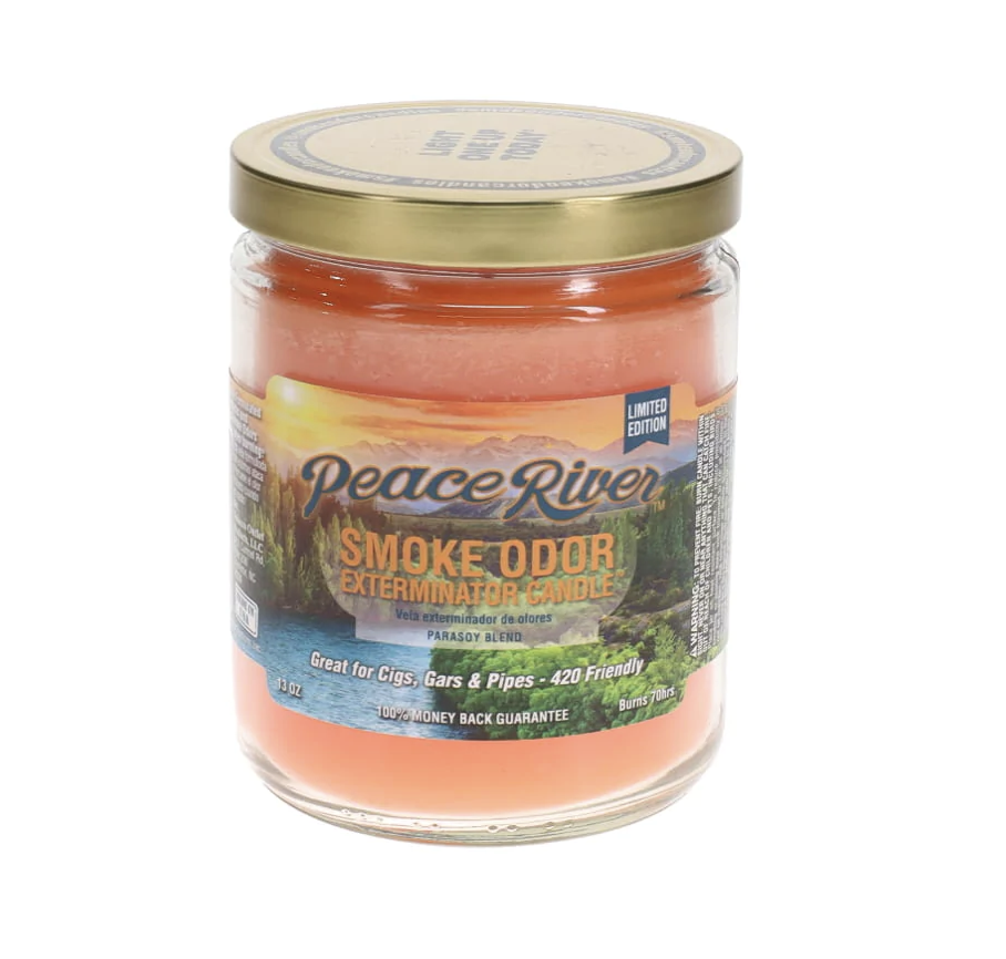 Smoke Odor Exterminator Candle Peace River 13oz