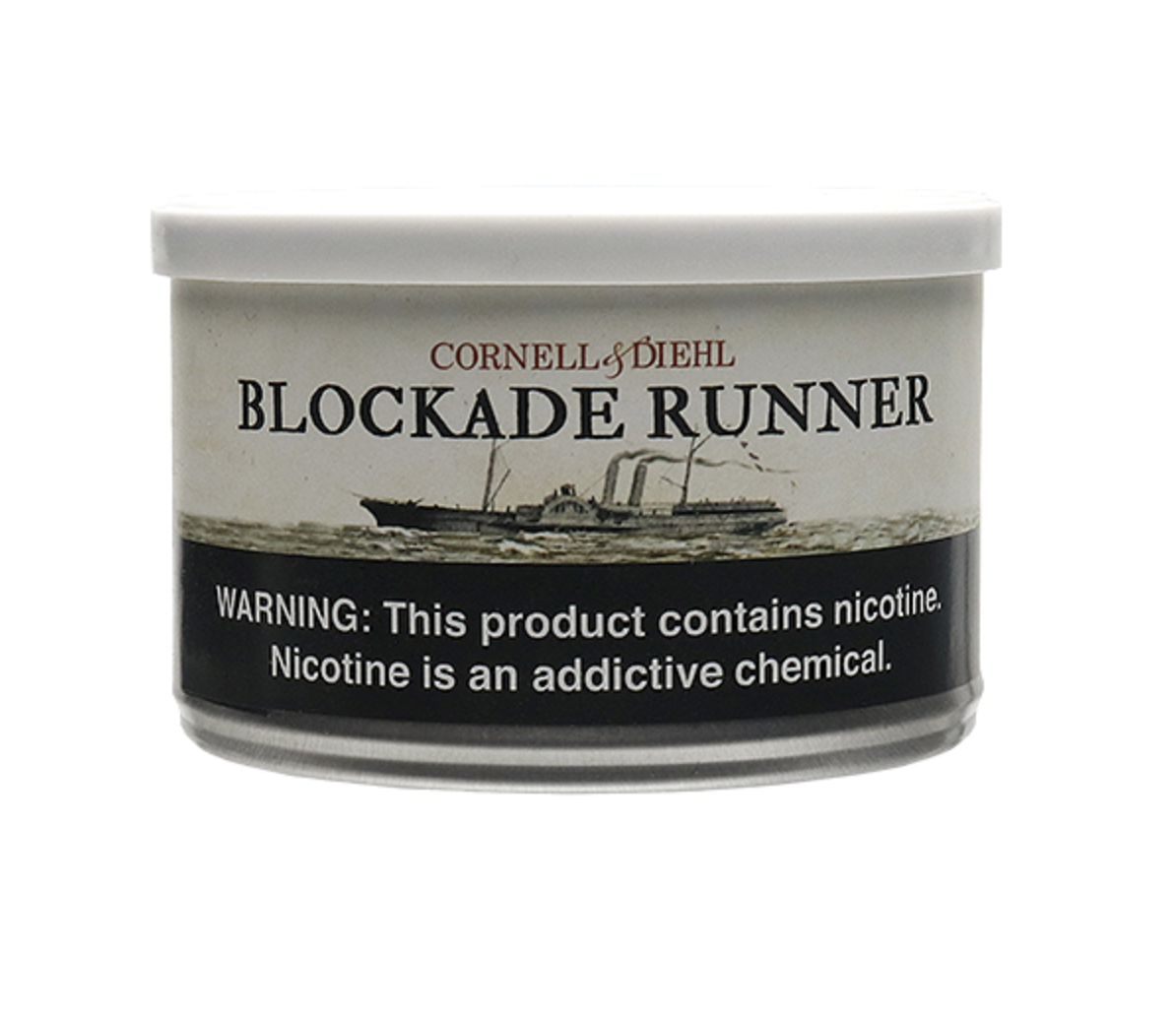 Cornell & Diehl: Blockade Runner 2oz Tobacco Tin