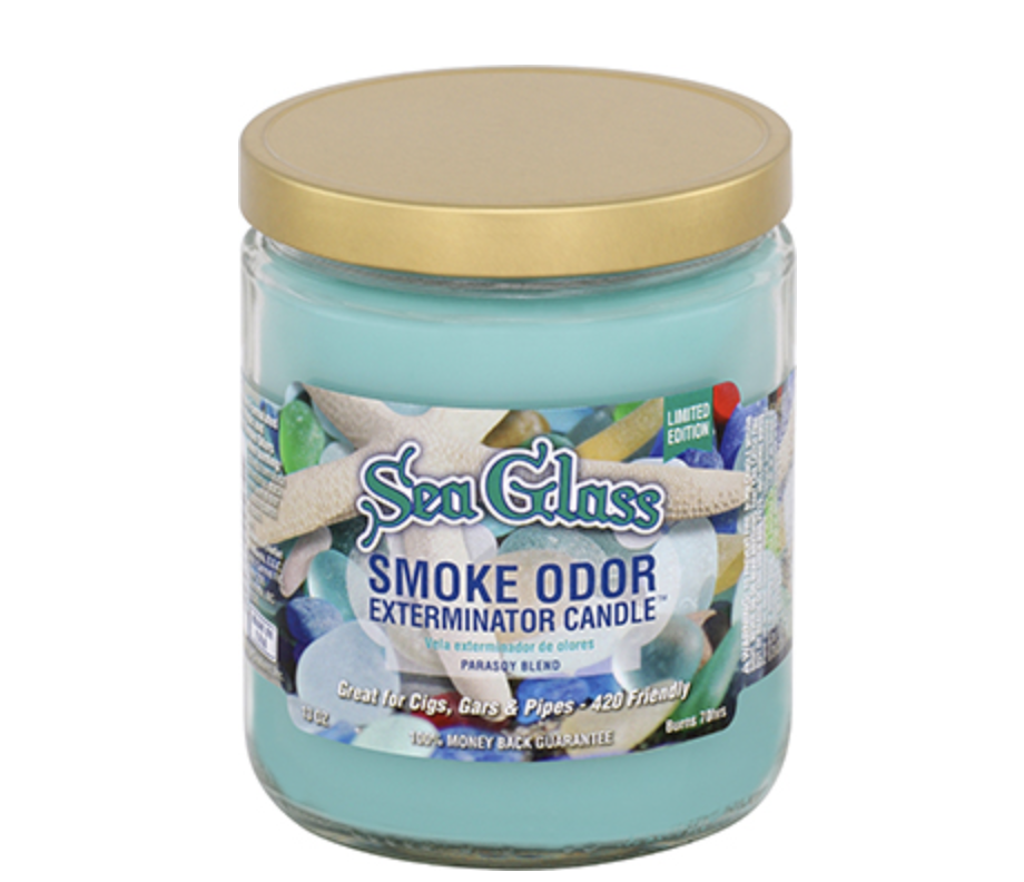 Smoke Odor Exterminator Candle Sea Glass 13oz.