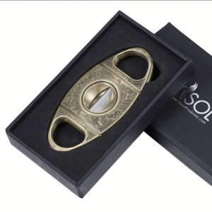 Visol Wild West V-Cut 60-Ring Gauge Cutter Antique Gold