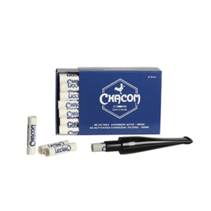 Chacom 9mm Activated Charcoal Filters for Pipes (40 pc)