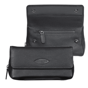 Comoys Tobacco Pouch 1 Pipe Black & Grey