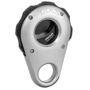 Xikar Revolution Rotary Action Cigar Cutter Power Assisted Cutting (Silver)