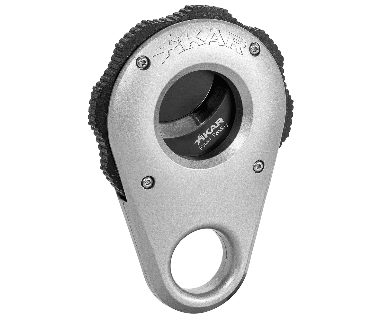Xikar Revolution Rotary Action Cigar Cutter Power Assisted Cutting (Silver)