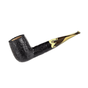 Savinelli Pipe: Paloma Rusticated Black (101) (6mm)