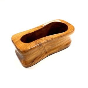 Calabash Single Pipe Holder Teakwood