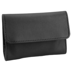 Castleford Black Rollup 5″ Tobacco Pouch