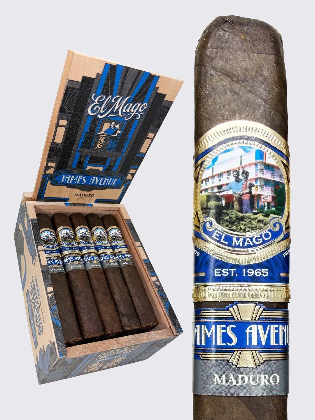 El Mago James Avenue Maduro Toro (6×54)