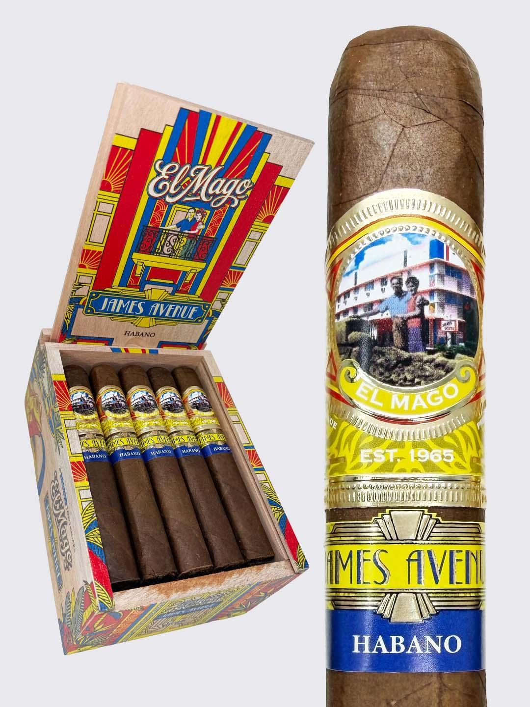 El Mago James Avenue Habano Toro (6×54)